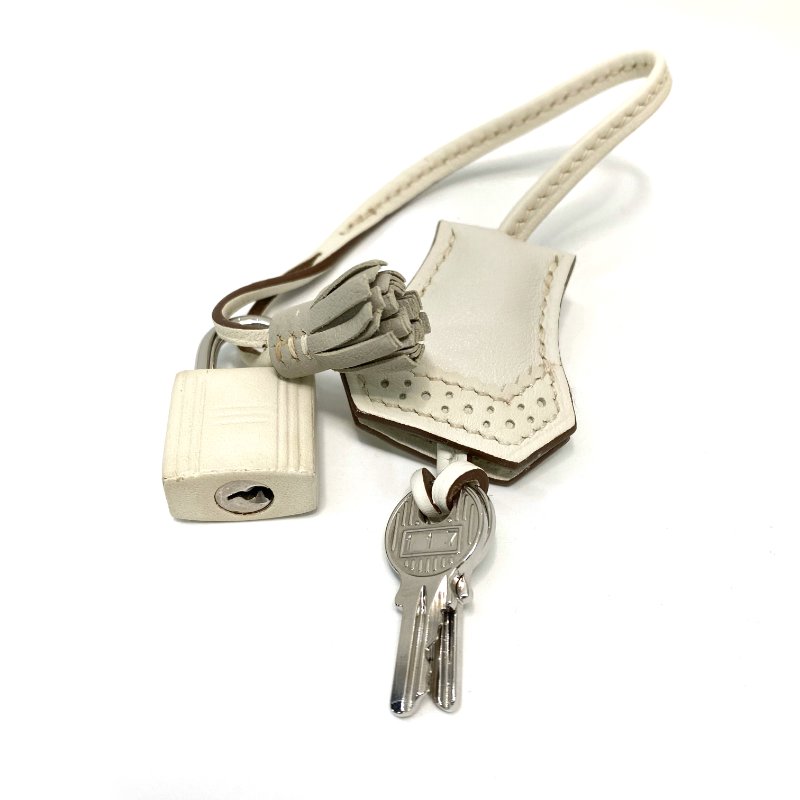 △ Hermes 愛馬仕 Birkin 30 Ghillies White Grey Swift Calfskin Palladium-plated Hardware Handbag Stamp[P] 白灰色滑面小牛皮銀扣手袋 [P]刻 - 247015365-34