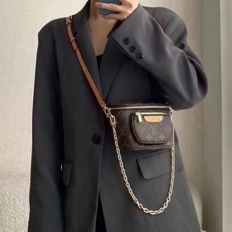 LV mini bumbag 老花迷你小腰包-1