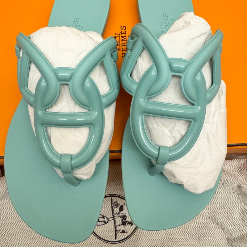 愛馬仕豬鼻拖鞋-4