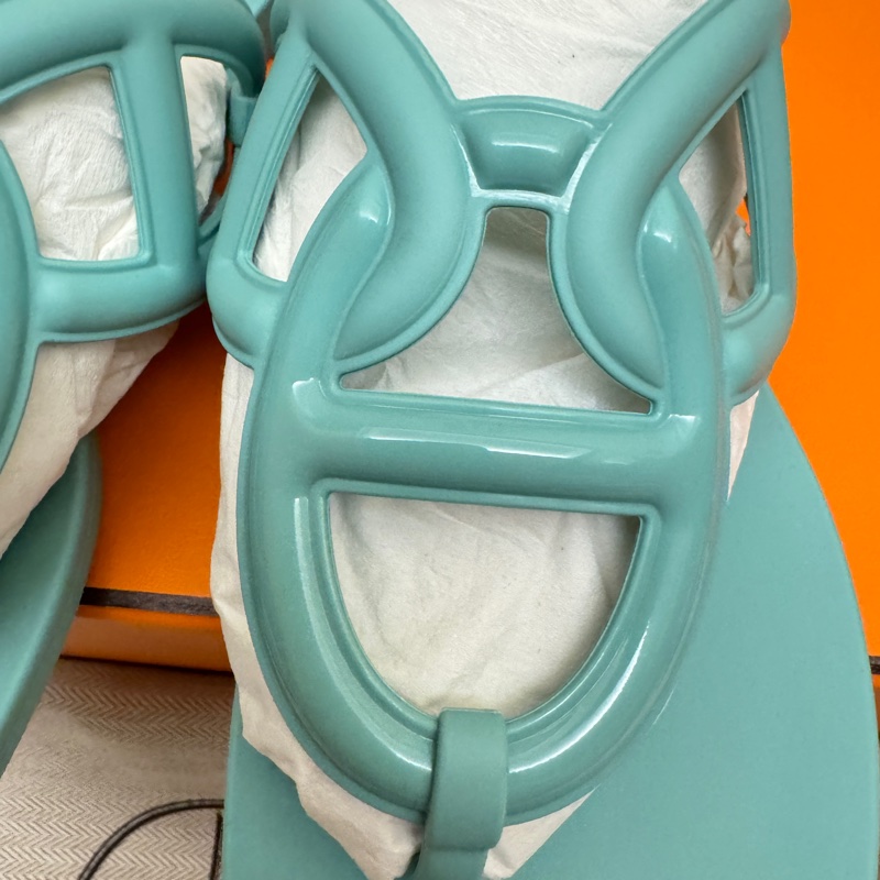 愛馬仕豬鼻拖鞋-5