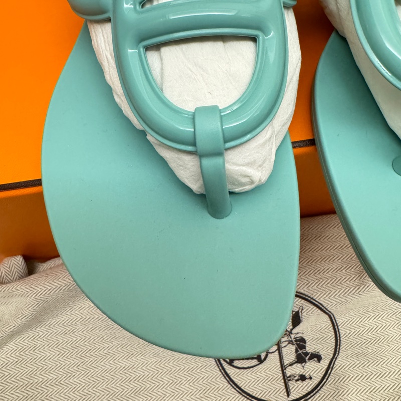 愛馬仕豬鼻拖鞋-8