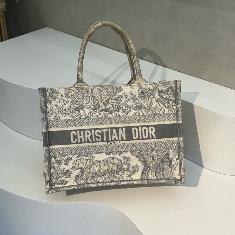 Dior動物園刺繡tote包-0