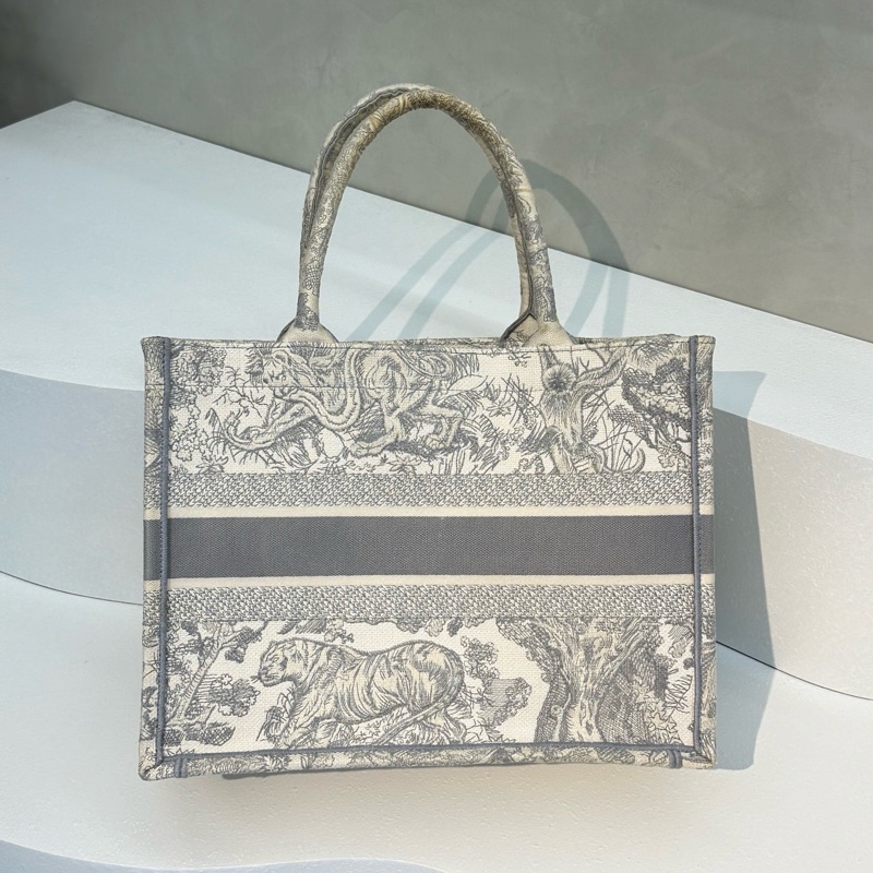 Dior動物園刺繡tote包-4