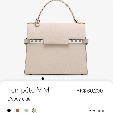 比利時皇室御用的百年皮件Delvaux DELVAUS Tempête MM大包Tourterelle I - Ivory
