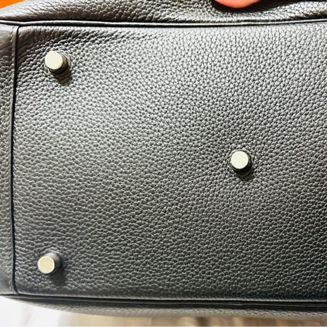 HERMES Lindy 34 TC牛皮轉釦手提包 肩背包兩用包(34CM/黑)愛馬仕限定款-7