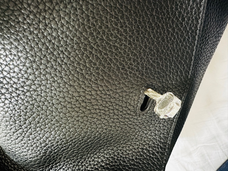 HERMES Lindy 34 TC牛皮轉釦手提包 肩背包兩用包(34CM/黑)愛馬仕限定款-9