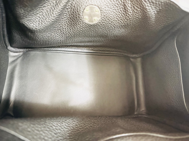 HERMES Lindy 34 TC牛皮轉釦手提包 肩背包兩用包(34CM/黑)愛馬仕限定款-13