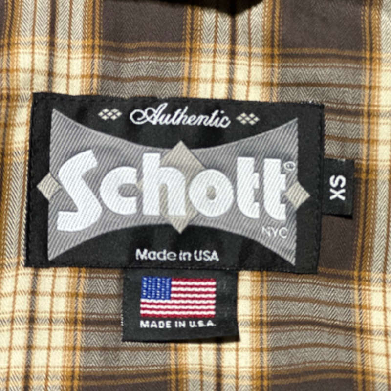 Schott NYC 真皮皮衣外套-2