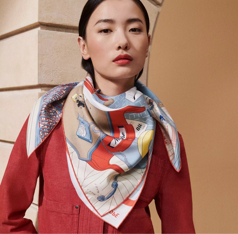 愛馬仕Mystere au 24消失的24絲巾-2