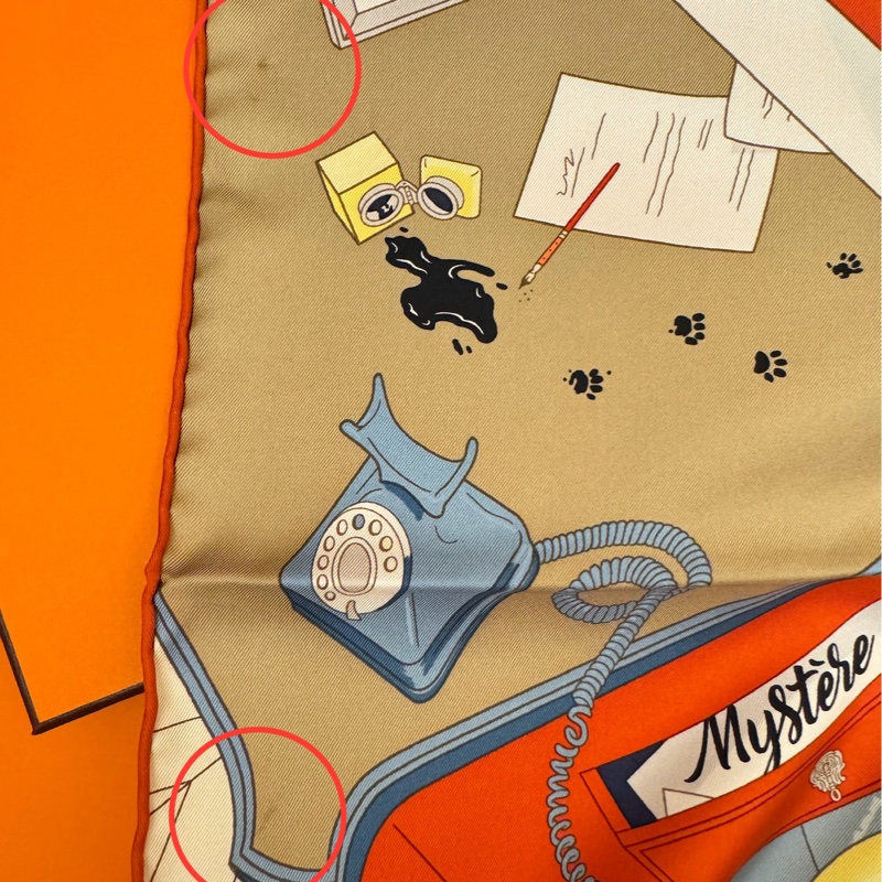 愛馬仕Mystere au 24消失的24絲巾-8