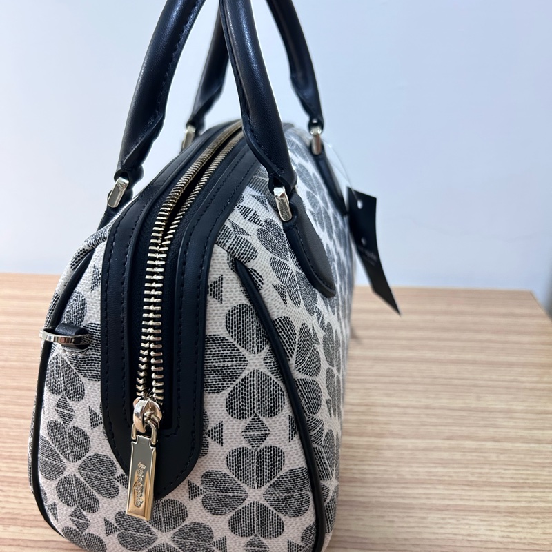 Kate Spade 老花小波士頓包-11