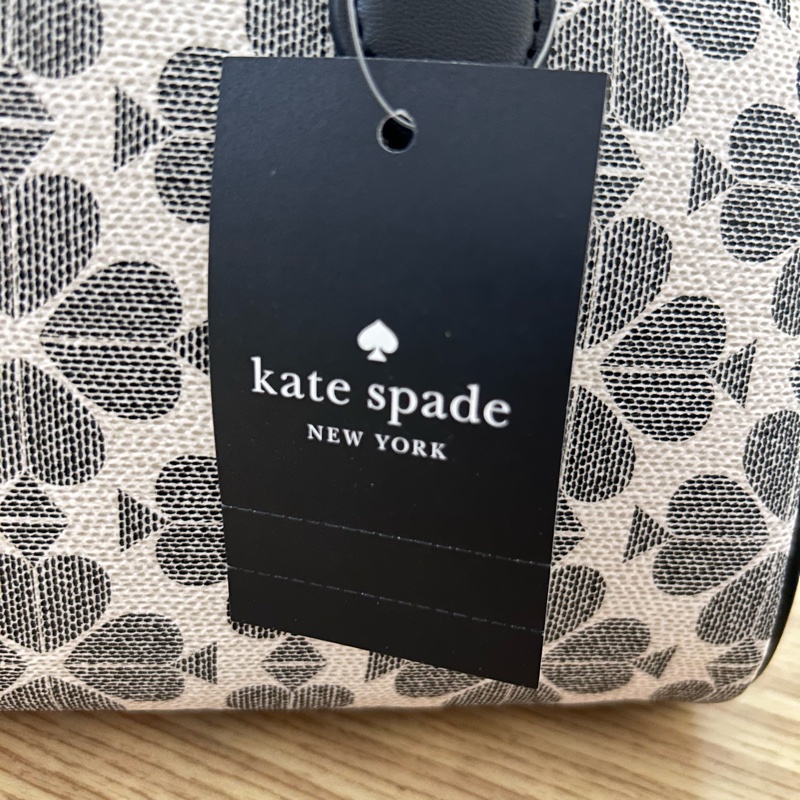 Kate Spade 老花小波士頓包-14