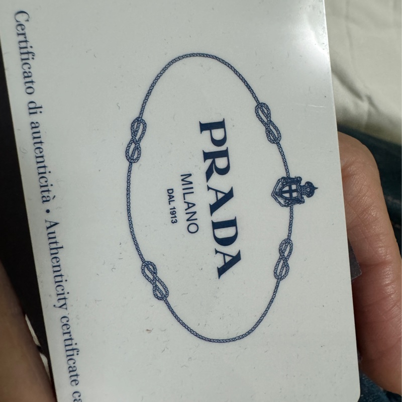 Prada牛仔托特包 (大)-13