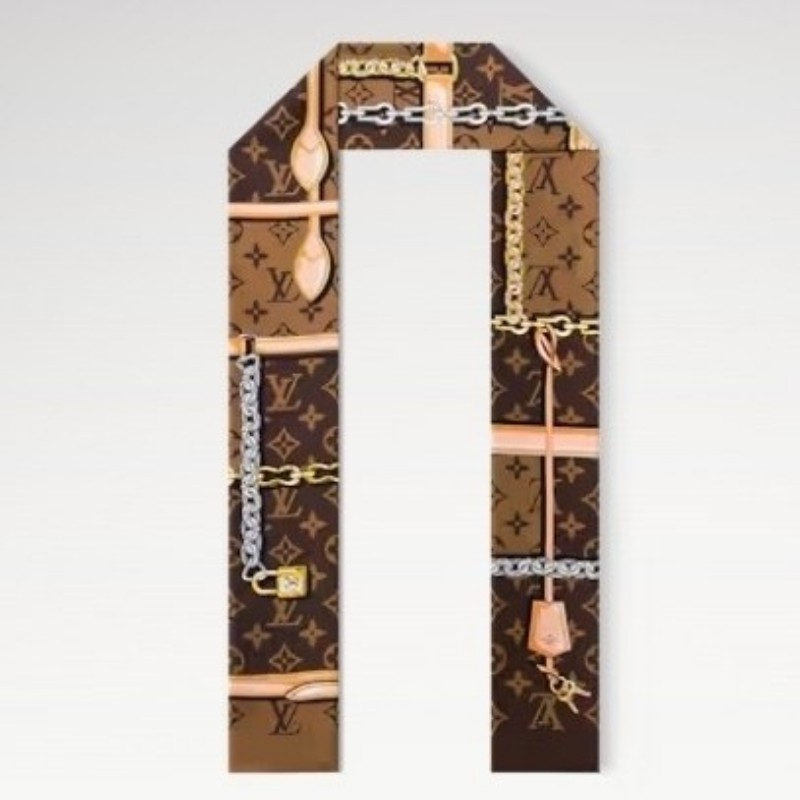 lv 經典長絲巾-6