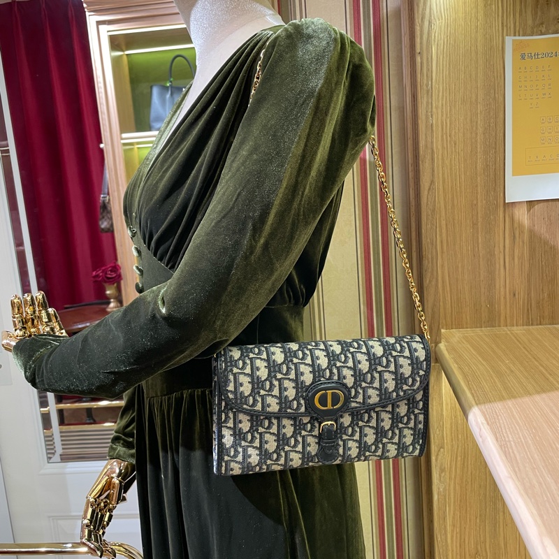 [已售出❌]Dior Bobby East-West 鏈條WOC-1