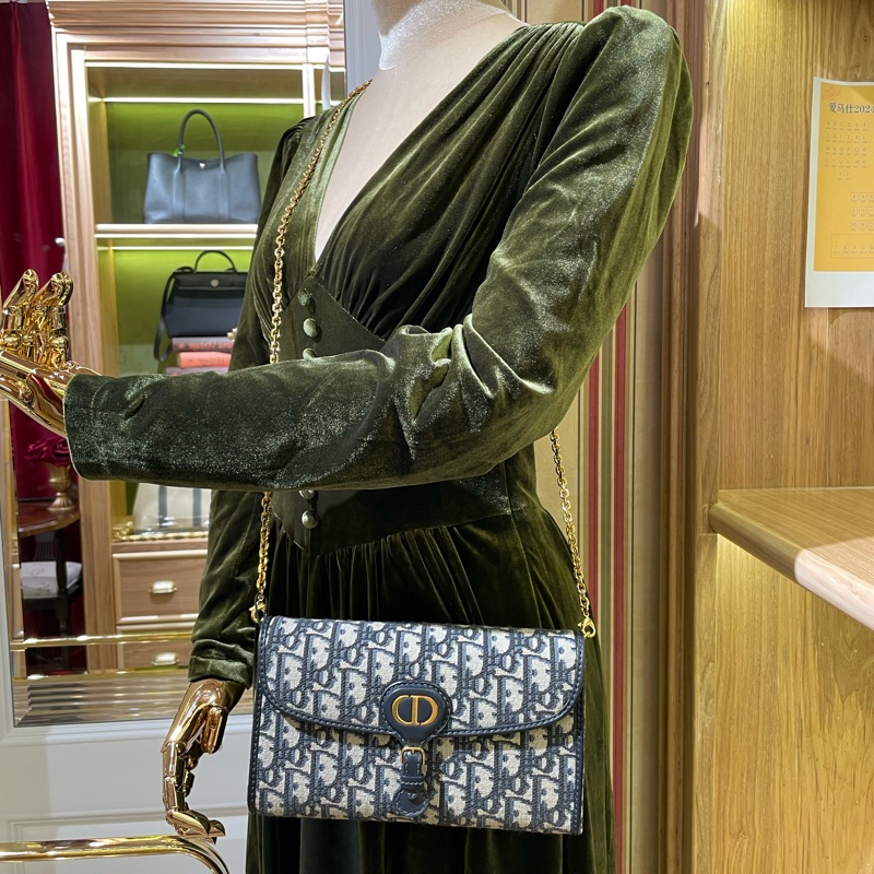 [已售出❌]Dior Bobby East-West 鏈條WOC-2