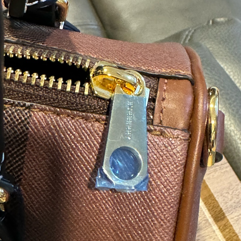 全新2024新品 Burberry 迷你格紋波士頓包保齡球包 深樺木棕-3