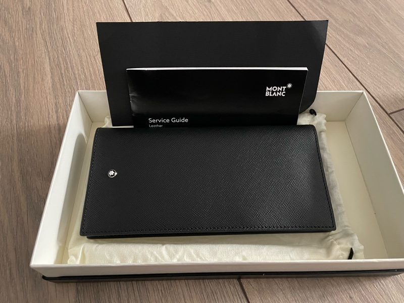 萬寶龍MONTBLANC 匠心系列 防刮男長夾 113219 黑色-0
