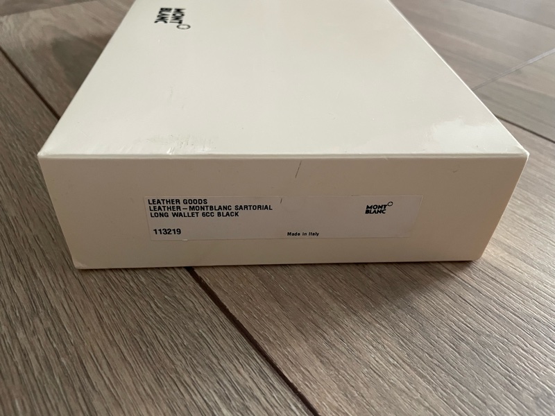 萬寶龍MONTBLANC 匠心系列 防刮男長夾 113219 黑色-6