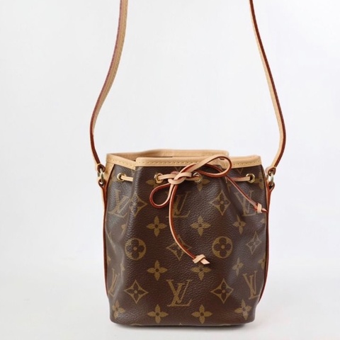 LV louis vuitton nano noe 束口肩背水桶包 M41346