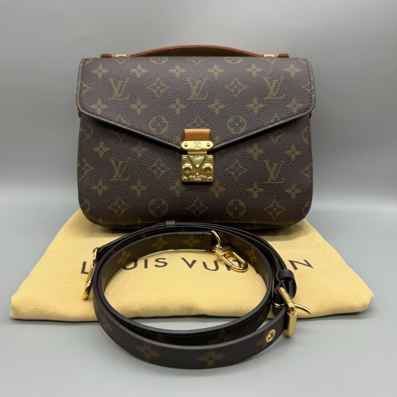 Lv 老花郵差包 芯片款-4