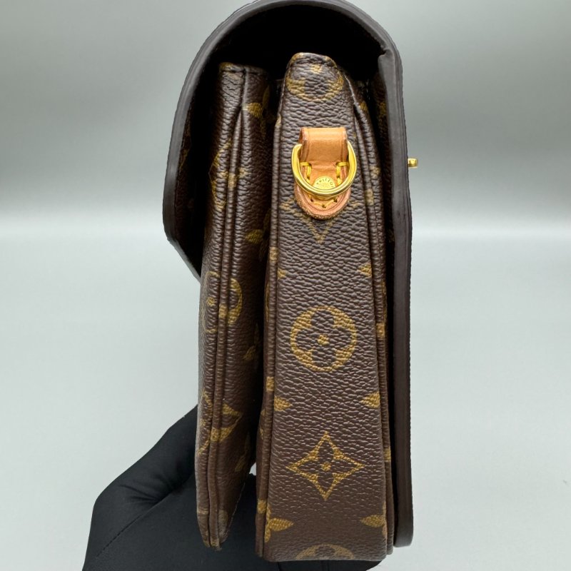 Lv 老花郵差包 芯片款-8