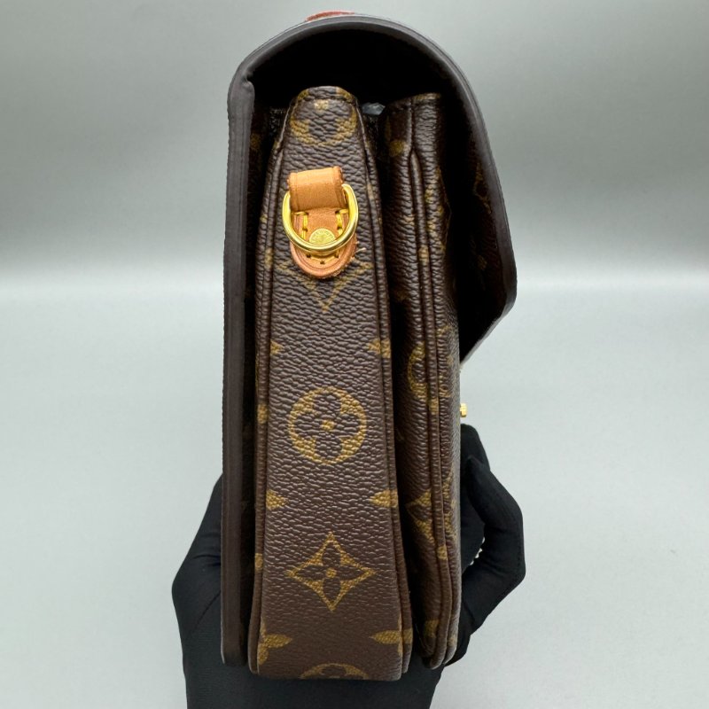 Lv 老花郵差包 芯片款-10