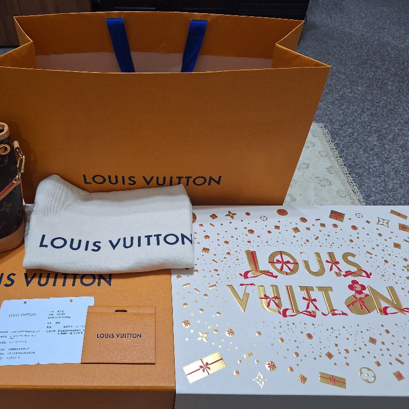 LV nano noe 老花小水桶包-1