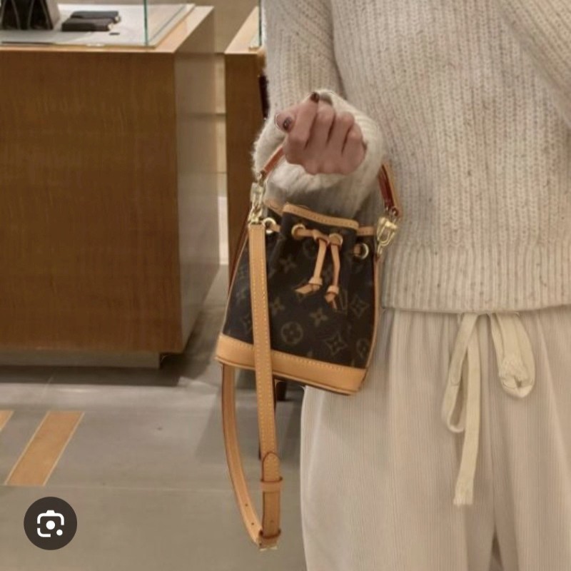 LV nano noe 老花小水桶包-4
