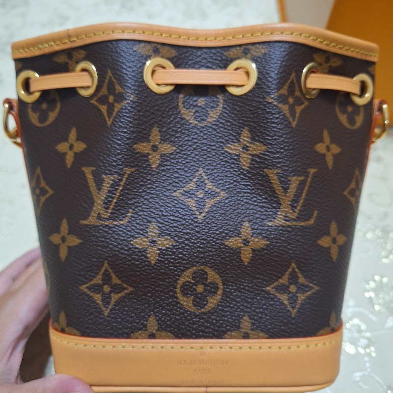 LV nano noe 老花小水桶包-6