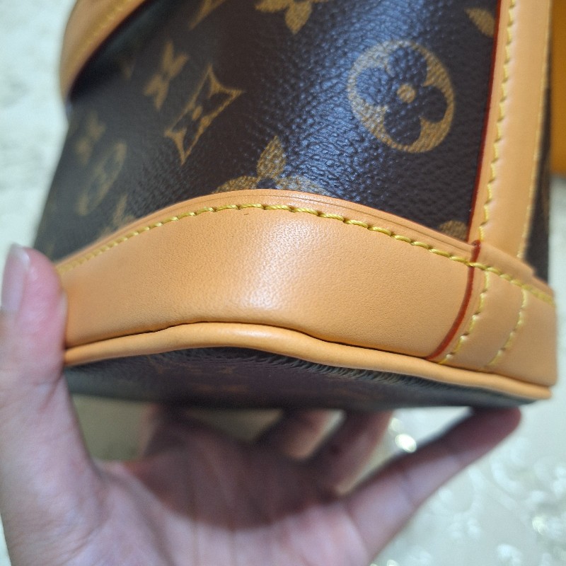 LV nano noe 老花小水桶包-9