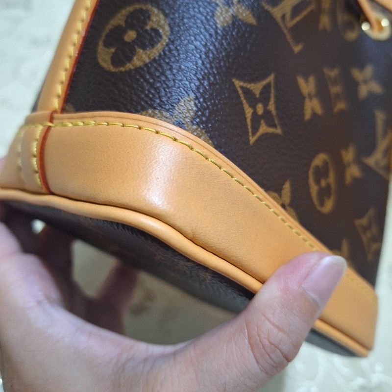 LV nano noe 老花小水桶包-11