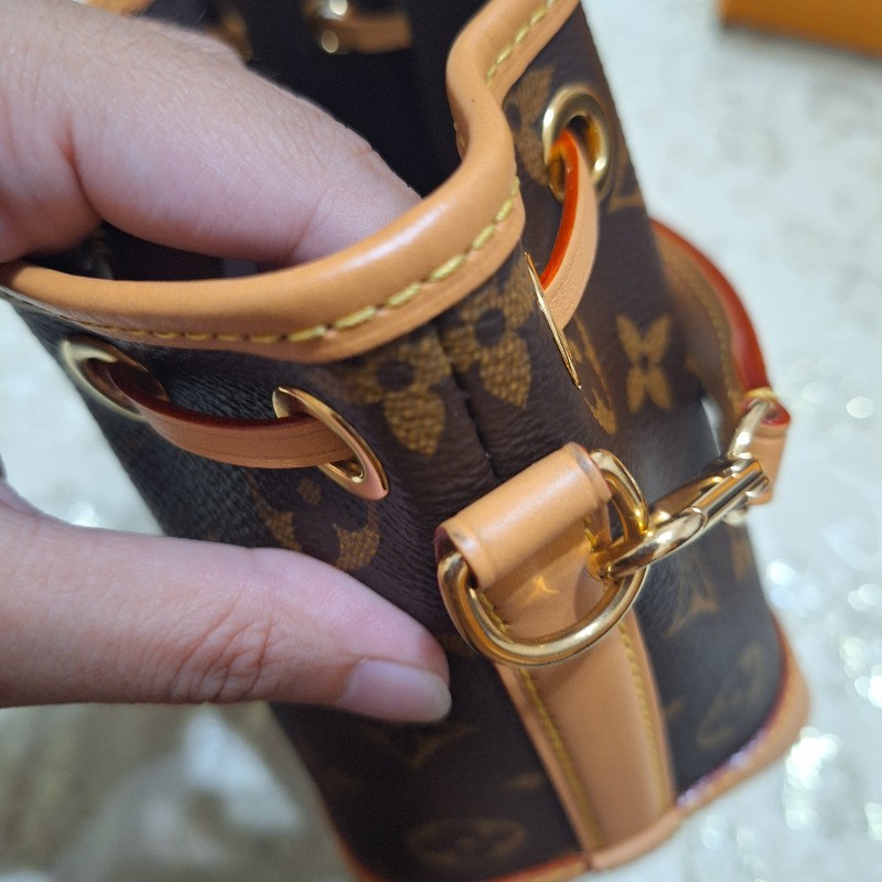 LV nano noe 老花小水桶包-13