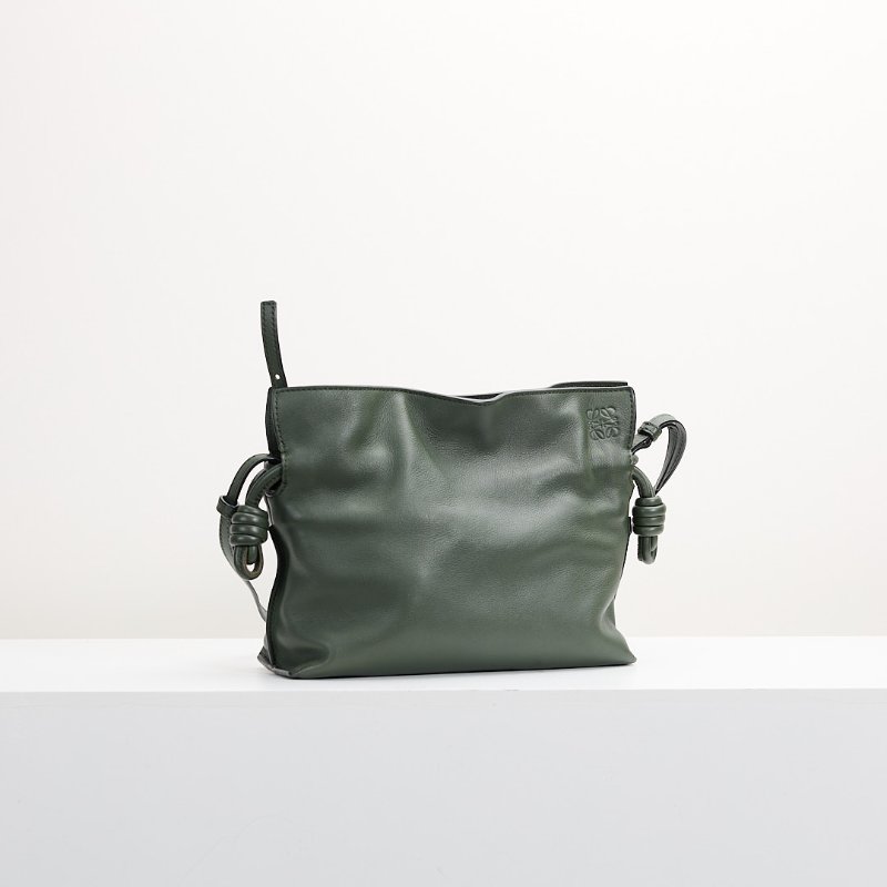 loewe flamenco mini福袋包/復古卡其綠-1