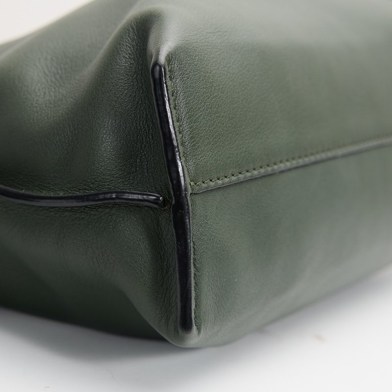 loewe flamenco mini福袋包/復古卡其綠-6