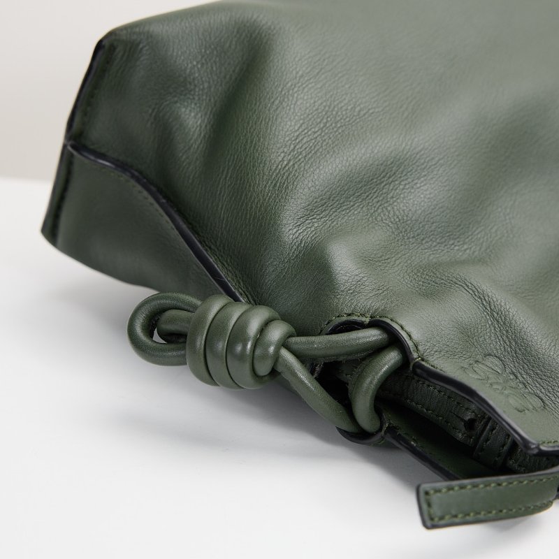 loewe flamenco mini福袋包/復古卡其綠-9