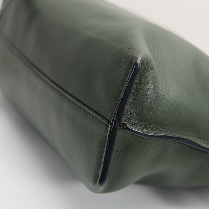 loewe flamenco mini福袋包/復古卡其綠-11