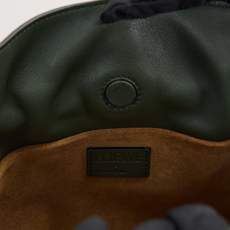 loewe flamenco mini福袋包/復古卡其綠-17