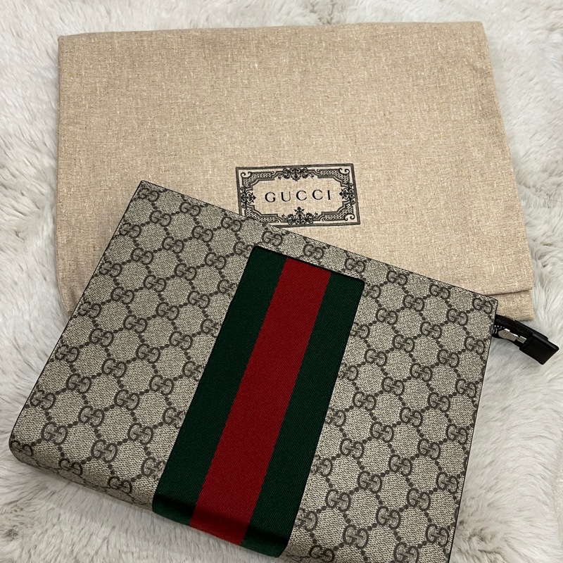 GUCCI 老花手拿包-0