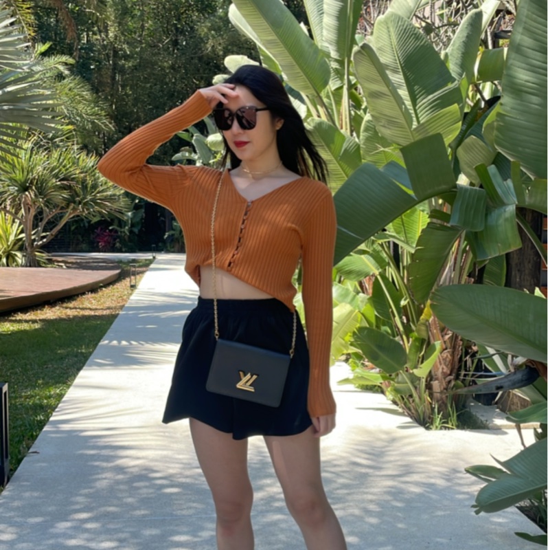 Louis Vuitton Twist Woc 金釦鏈帶兩用包-1