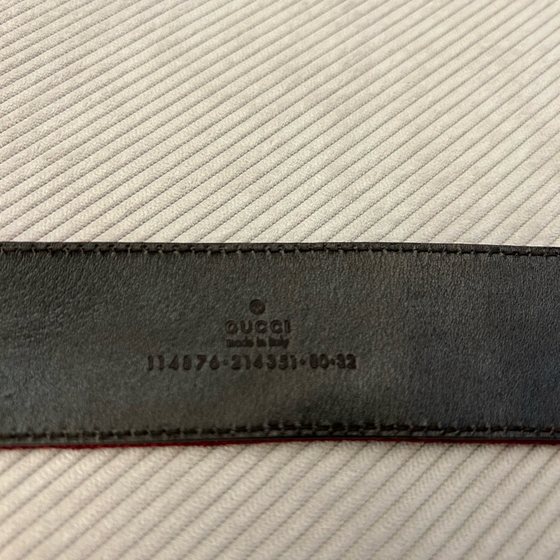 GUCCI經典雙G logo腰帶-3