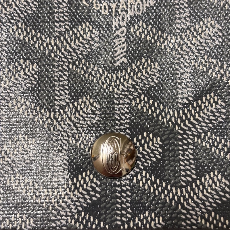 GOYARD PLUMET 信封包 灰色 九成新 附正本購證-1