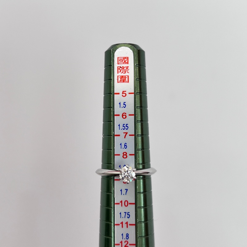 Tiffany&Co 蒂芬妮31分經典六爪鑽戒#6碼-10