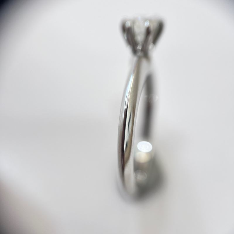 Tiffany&Co 蒂芬妮31分經典六爪鑽戒#6碼-19