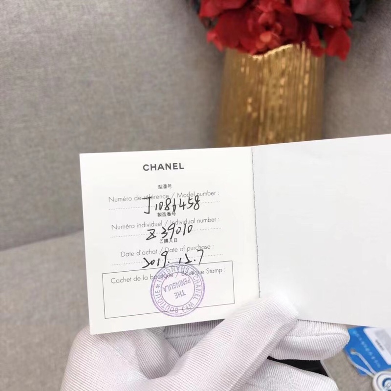 Chanel香奈兒coco crush黃金寬版鑲鑽58號戒指 2019年購入-5