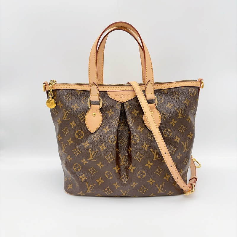 LV  Monogram PALERMO PM水餃包-0