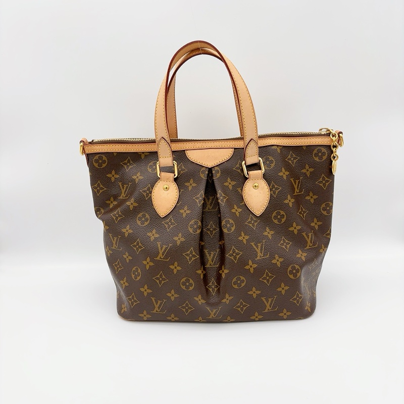LV  Monogram PALERMO PM水餃包-1