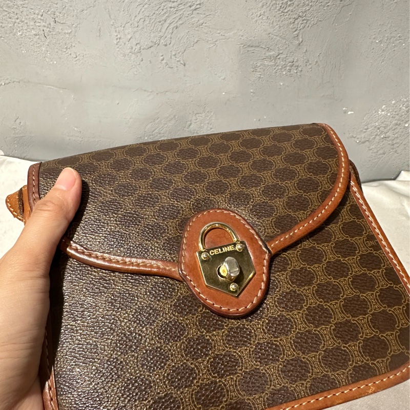 Celine Vintage Bag金鎖扣-8
