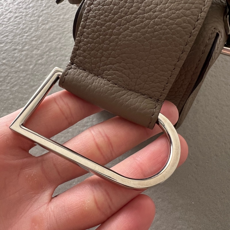 Delvaux Cool Box Nano 稀有大象灰-2