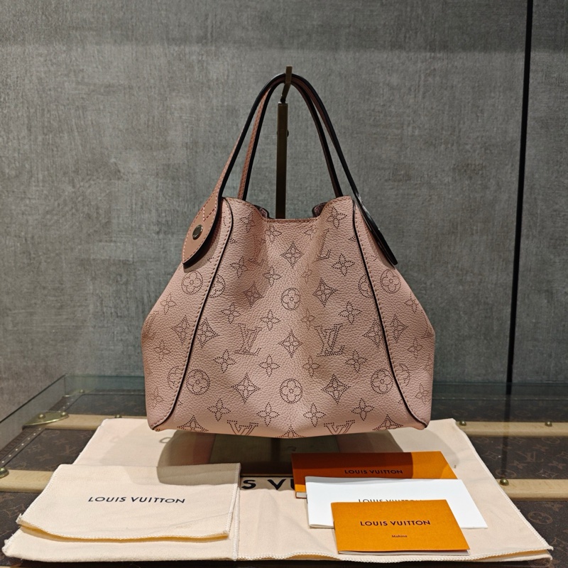 LV hina粉小號月光女神菜籃子-0